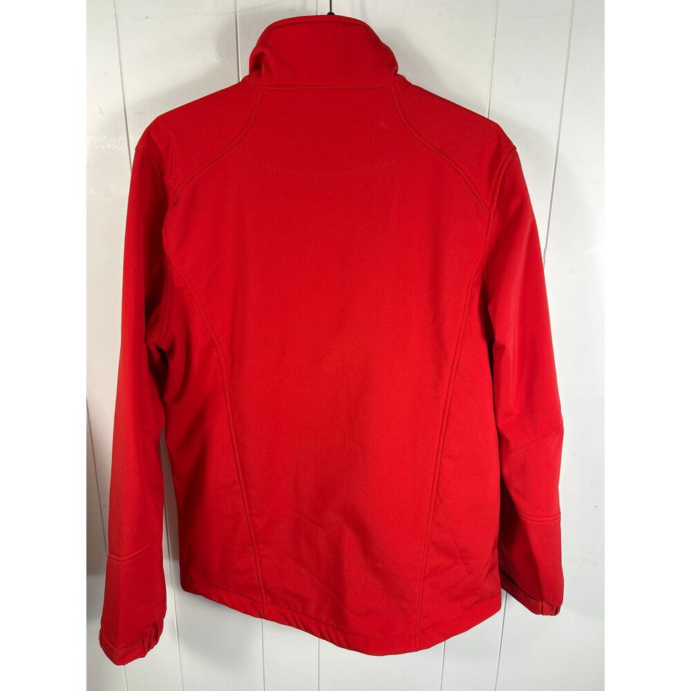 NHL CHICAGO BLACKHAWKS Men's Size M Red ZIP UP Jacket Carl Banks Sports G-III - Picture 3 of 6
